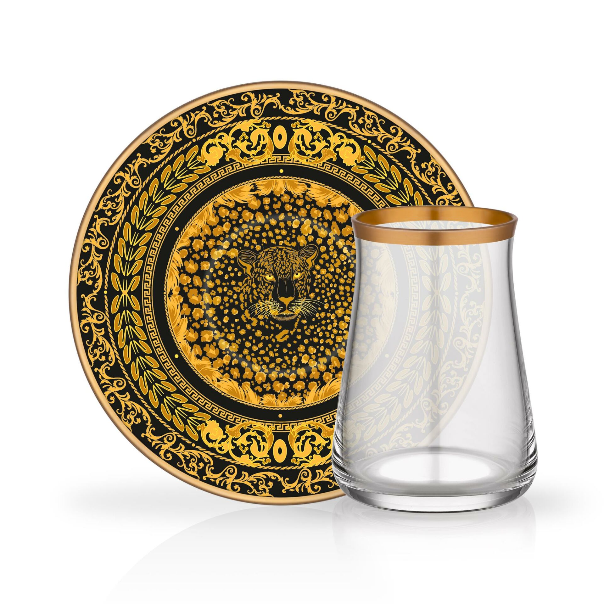 TARABYA TIGER 1 KİŞİLİK ÇAY SET