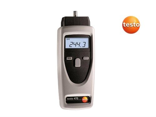 TESTO 470 Temaslı Temassız Devir Ölçüm Cihazı