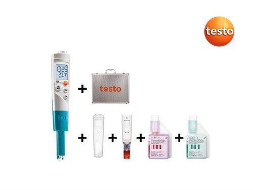 Testo 206 pH1 pH ve Sıcaklık Ölçüm Cihazı Çantalı Set