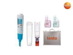 Testo 206 pH2 pH ve Sıcaklık Ölçer (Yarı-Katı Gıda) Çantalı Set