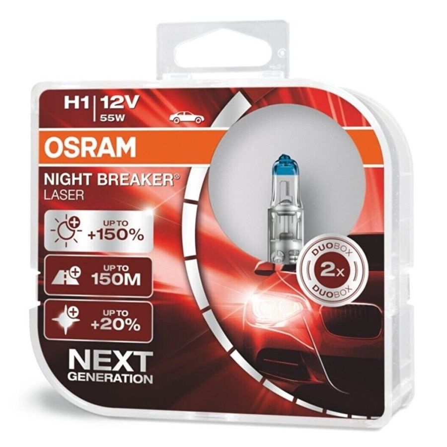 Osram H1 % 150 Güçlü % 20 Beyaz Işık