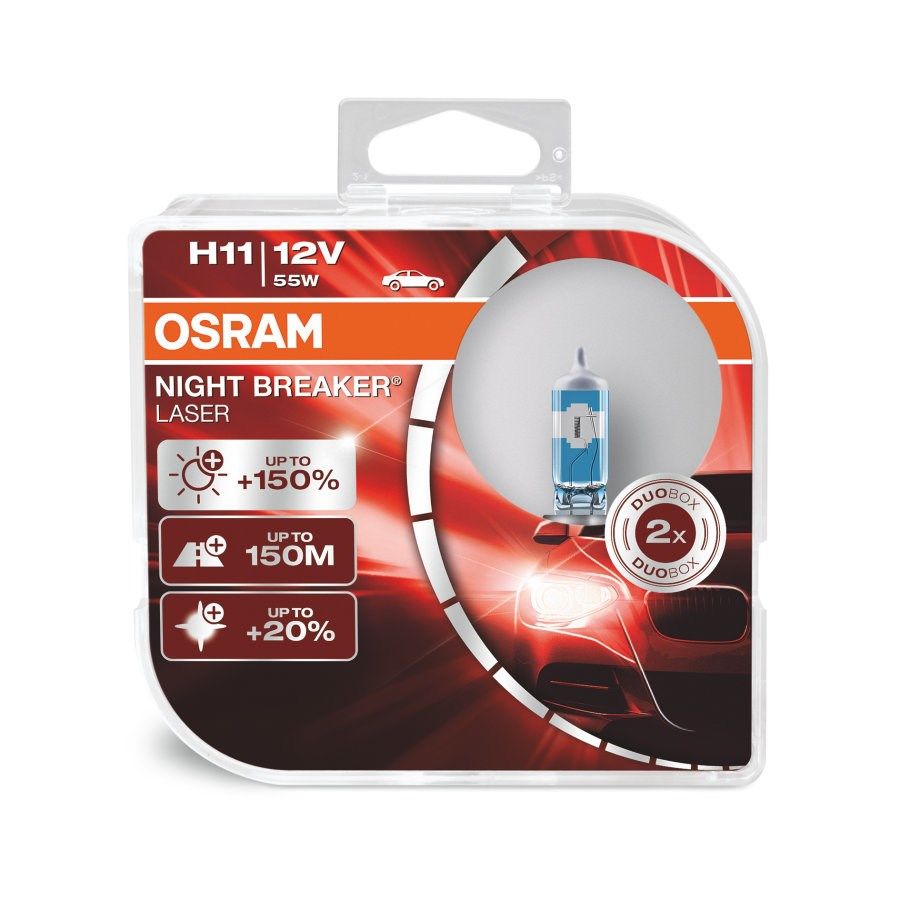 Osram H11 % 150 Güçlü % 20 Beyaz Işık
