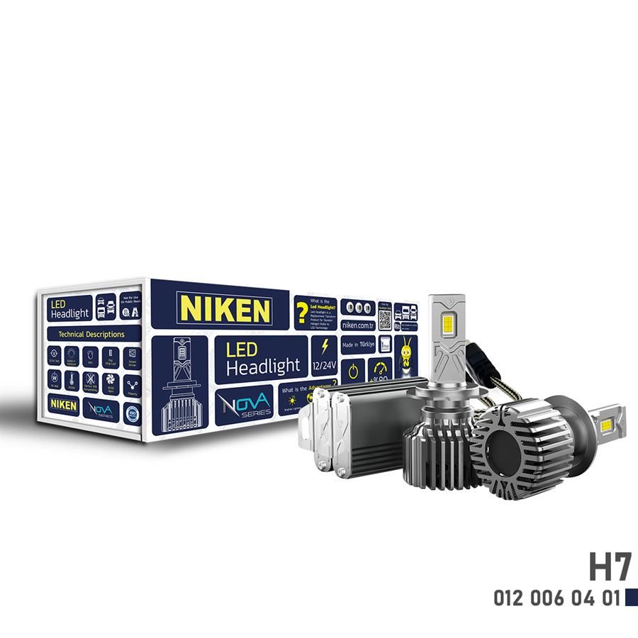Niken Nova Serisi H7 Led Far Ampul Takımı