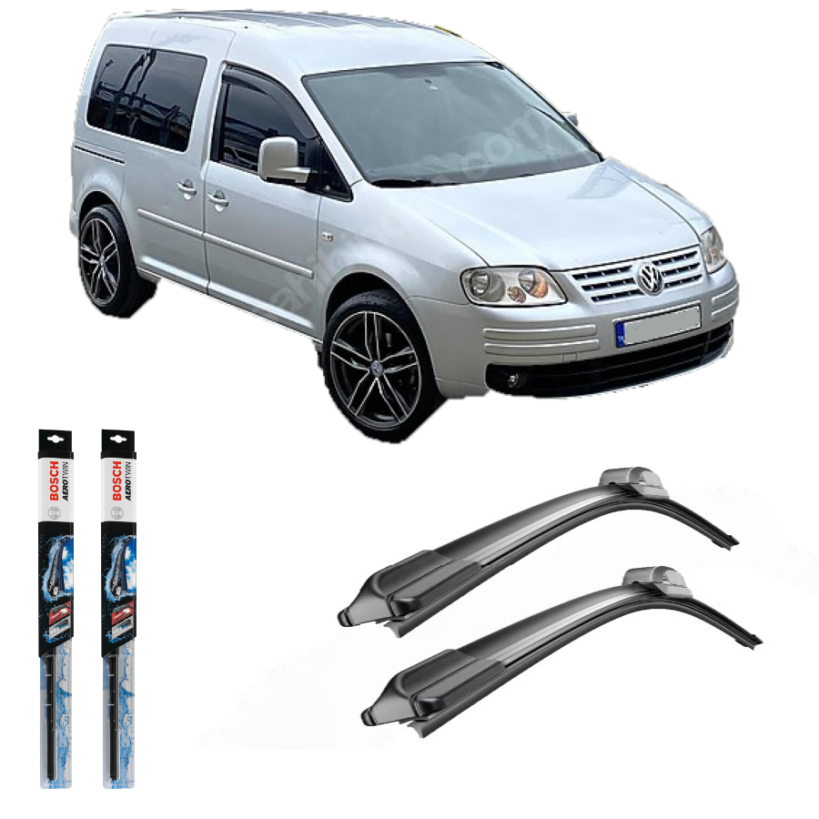 Volkswagen Caddy (2007-2010) Bosch Aerotwin Silecek Takımı