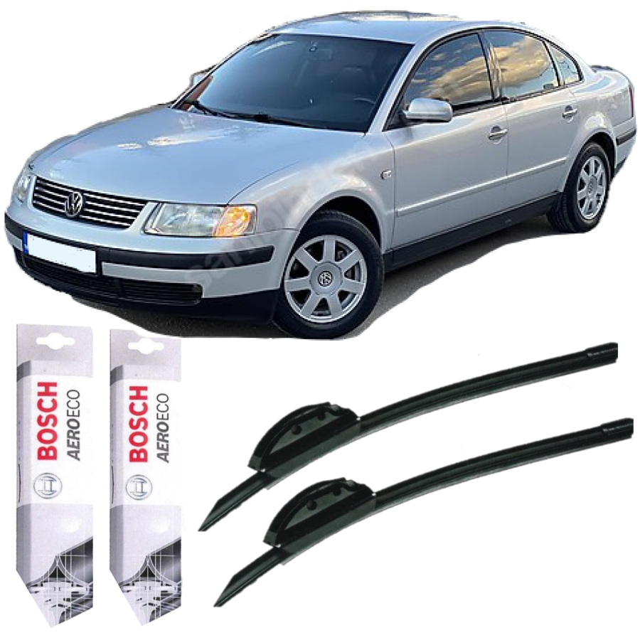 Volkswagen Passat (1997-2000) Bosch Aeroeco Silecek Takımı