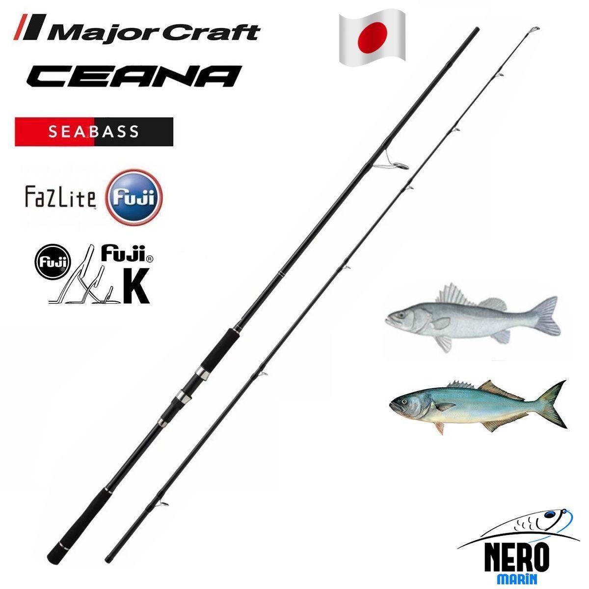 Major Craft Ceana CNS-802H Spin Kamış 243cm 15-60gr