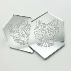 1,8 mm Gümüş Aynalı Pleksi Levha (122x244 cm)