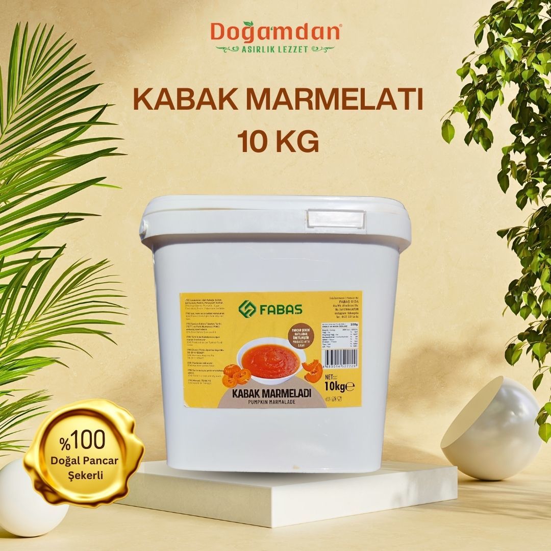 Kabak Marmeladı 10 KG Plastik Kova