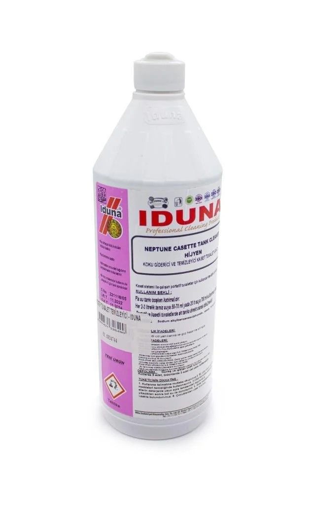 IDUNA CASETTE TANK CLEANER PORTATİF TUVALET TEMİZLEYİCİ 1 LİTRE