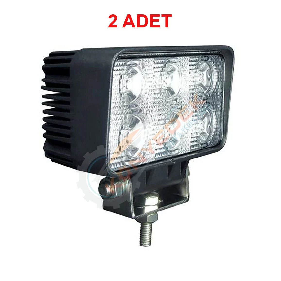 TUNÇ L1009 12-36V ÇALIŞMA LAMBASI 6 LED DİKDÖRTGEN 2 ADET