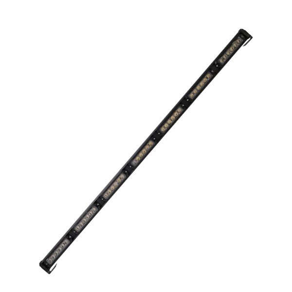 WOLFRAM 31606 12V-24V TEPE LAMBASI YUVARLAK İKAZLI LED 14 FONKSİYONLU SARI 106 CM E BELGELİ