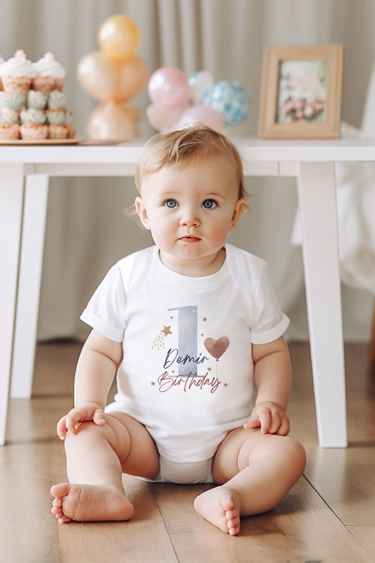 1 Yaş Doğum Günü Bebek Body