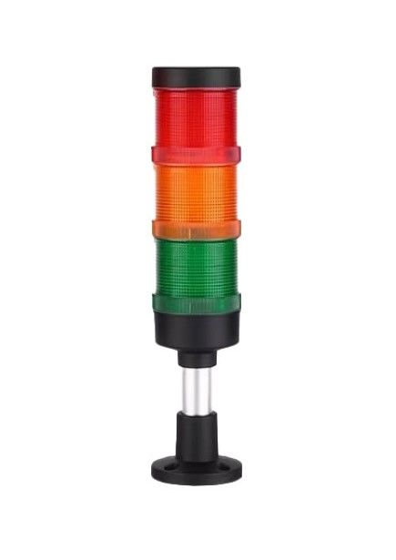 Isıso IS70-3T/W-J 220V Üç Katlı Işıklı Kolon Kırmızı-Yeşil-Sarı