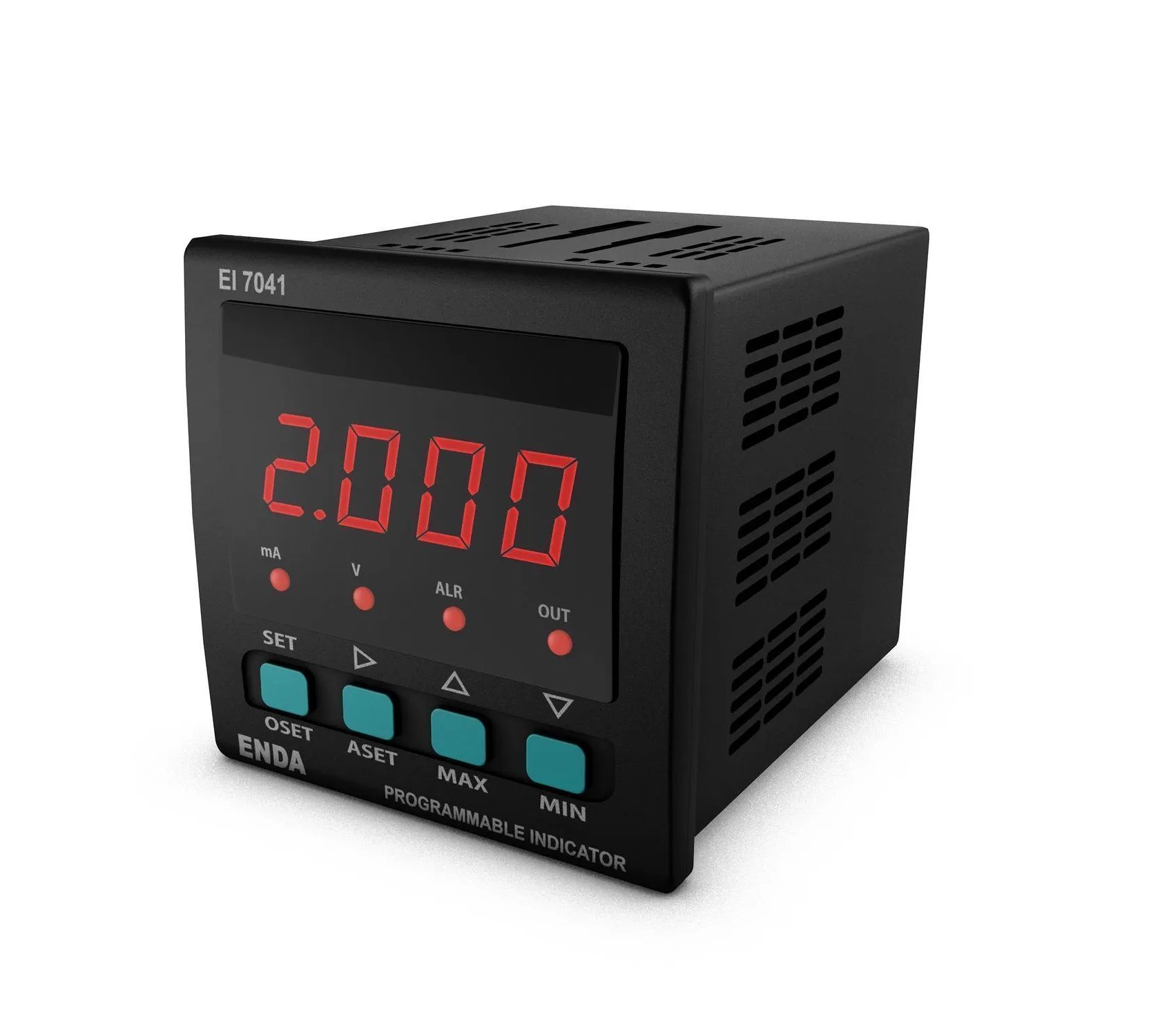 Enda EI7041-LV-2R-RS-12 10-30VDC 8-24VAC Proses Gösterge