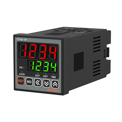 Autonics CT4S-1P2 24-48VDC/24VAC 4 Hane 48x48mm Dijital Sayıcı