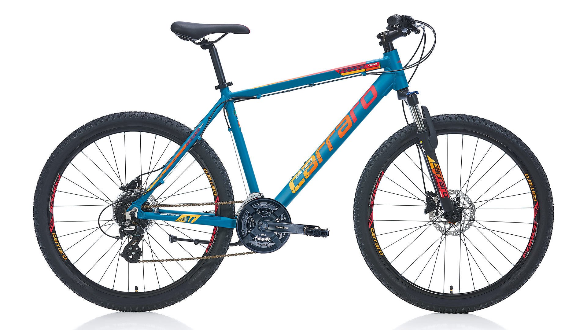 Carraro Force 750 27,5 Jant Hidrolid disk fren Full Shimano 24 Vites Dağ Bisikleti petrol 43