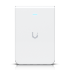 Ubiquiti U6-IW | Access Point  | UniFi6 In-Wall, WiFi 6 Dual Band, 1x GbE PoE In, 4x GbE PoE Out