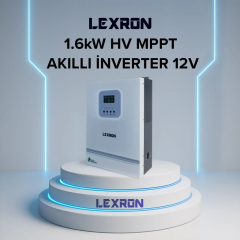 LEXRON 1.6KW MPPT 12V AKILLI İNVERTER YÜKSEK VOLTAJ