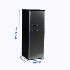 Cool Life Cool Marine CM 138 Litre Retro İnox Buzdolabı