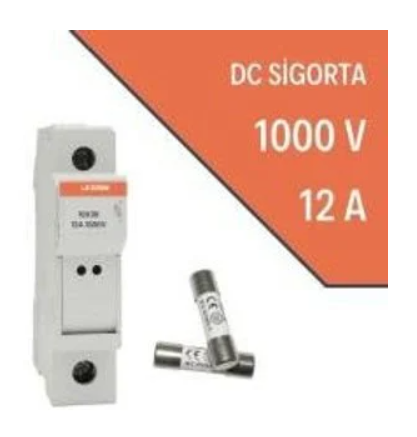 DC Sigorta 1000V 12A