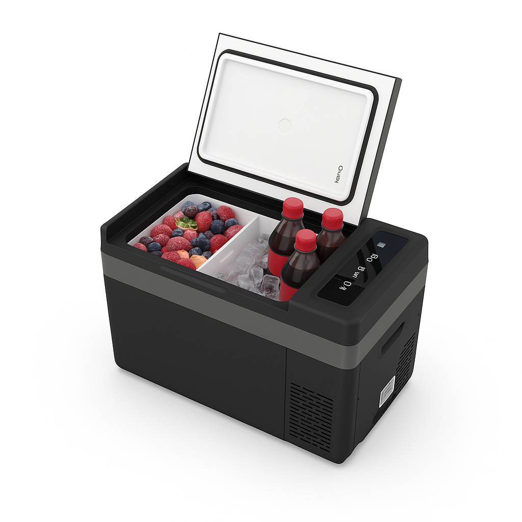 Kaizer KZR-29 Litre 12/24V Taşınabilir Araç Buzdolabı