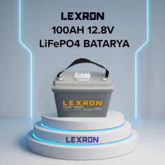 LEXRON 100AH 12.8V LiFePO4 Akü