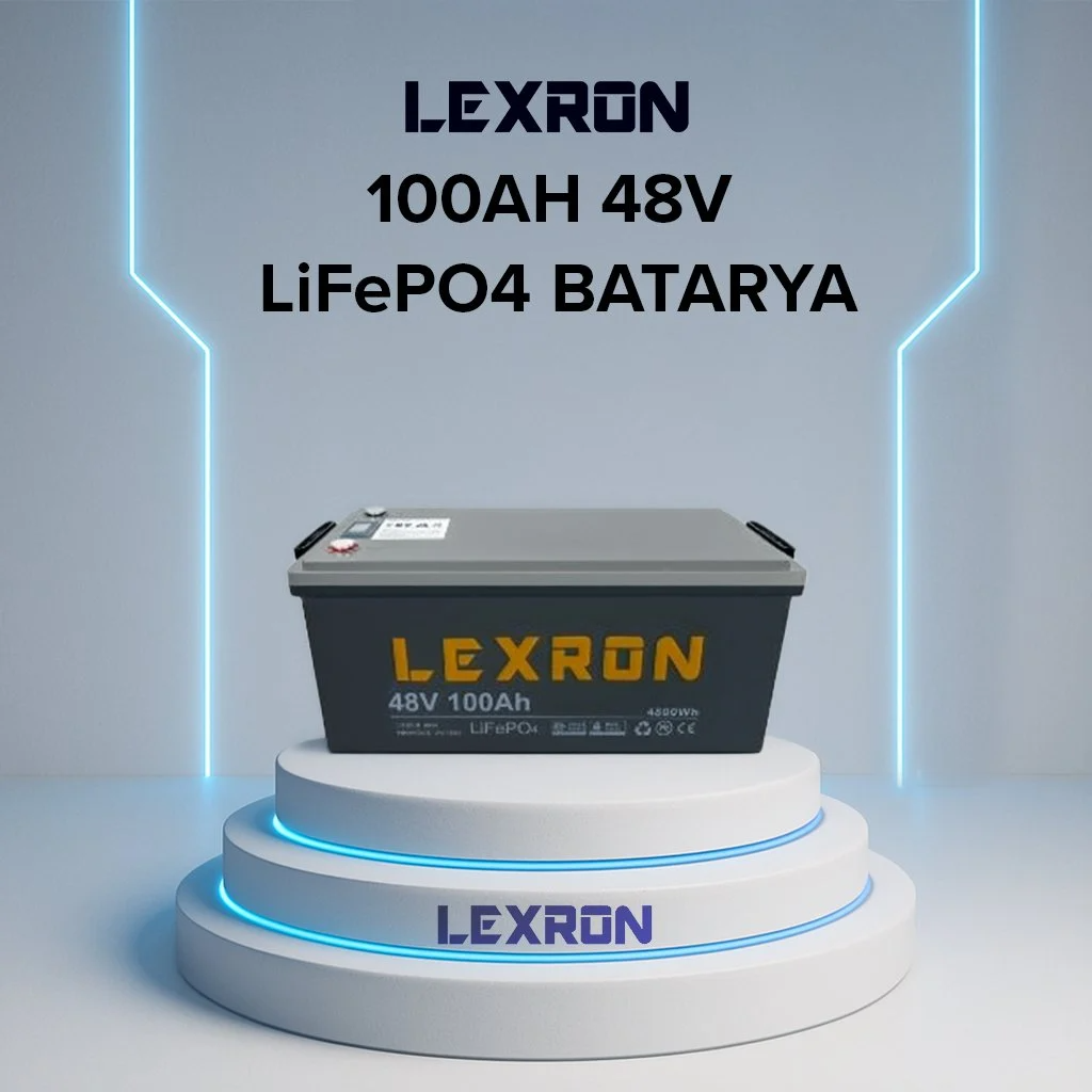 LEXRON 100AH 48V LİFEPO4 AKÜ