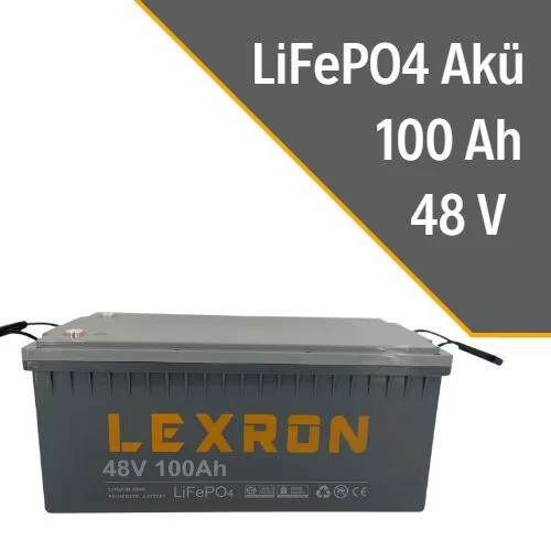 LEXRON 100AH 48V LİFEPO4 AKÜ