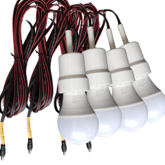 12 Volt 9 Watt Lamba Seti 4 metre Kablolu (ÇOK AL AZ ÖDE)