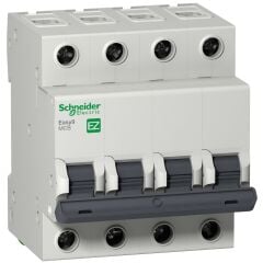 Schneider Electric EZ9F56410 4X10A 6KA C Serisi Otomatik Sigorta