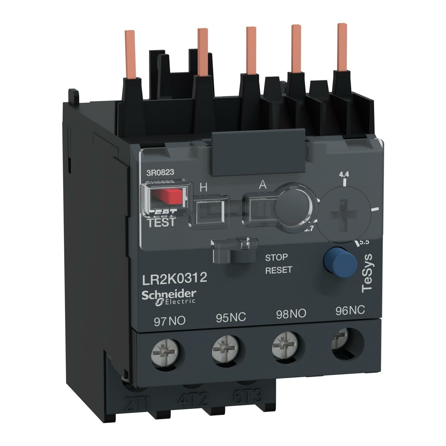 Schneider Electric LR2K0312 3.7-5.5A Termik Röle