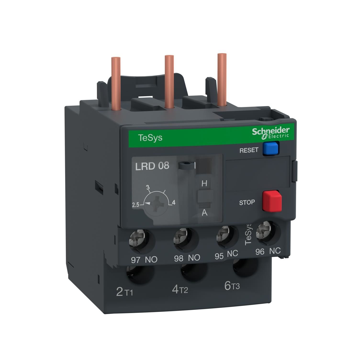 Schneider Electric LRD08 2.5-4A Termik Röle