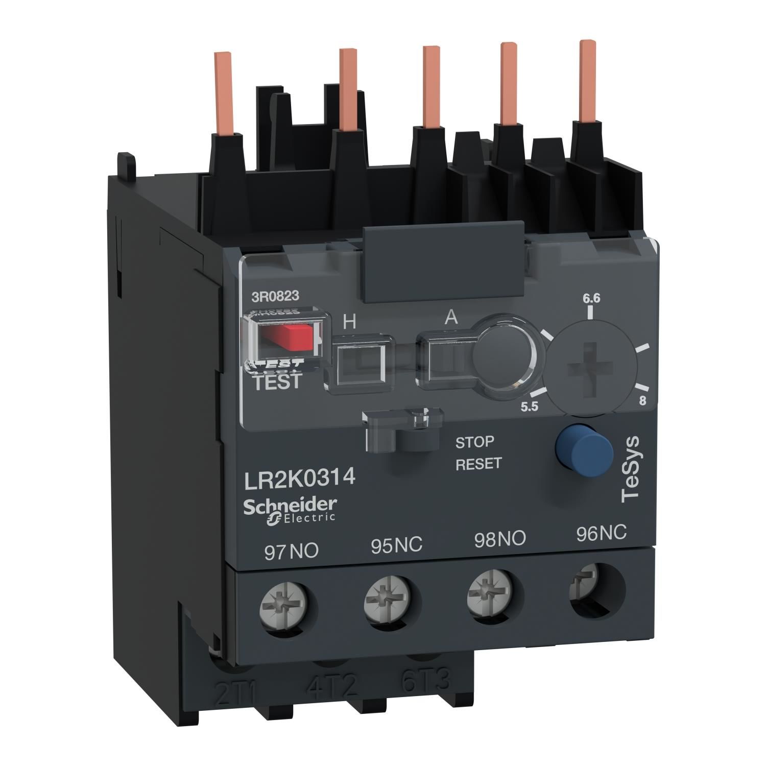 Schneider Electric LR2K0314 5.5-8A Termik Röle