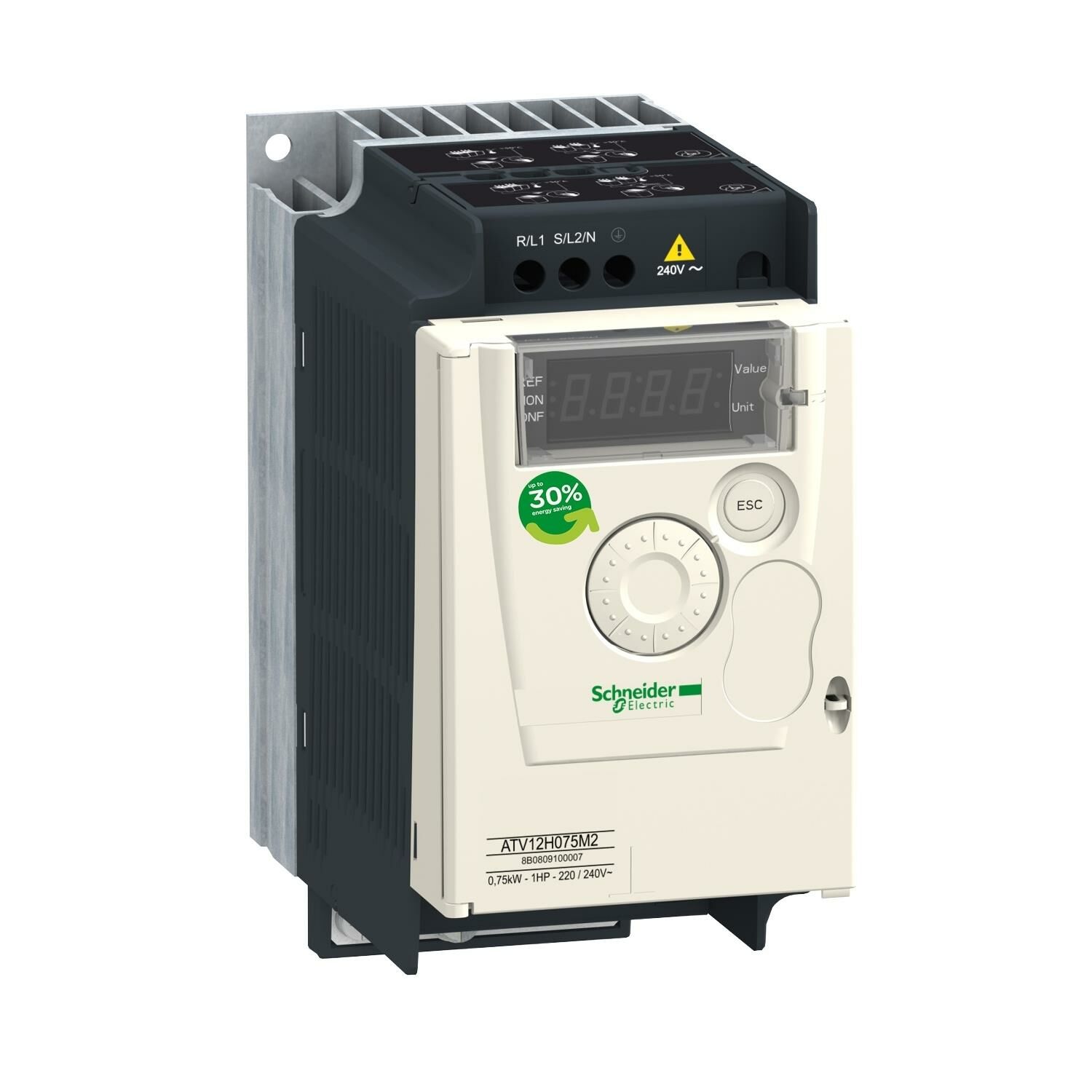 Schneider Electric ATV12H055M2 0.55kW Hız Kontrol Cihazı Monofaze