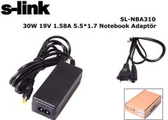 S-Link Sl-Nba310 19V/1.58A Acer Notebook Adaptör 5.5x1.7 Uç