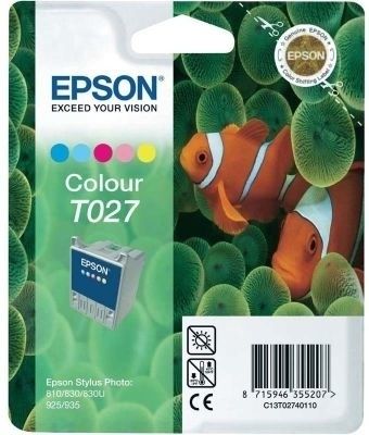 Epson T027-c13t02740120 Renkli Kartuş-9002531968423