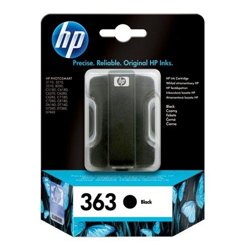 Hp C8721Ee No363 Mürekkep Kartuş Siyah 6Ml 1N 2015