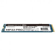 Team MP33 Pro 512GB 2400/2100MB/s NVMe PCIe Gen3x4 M.2 SSD Disk (TM8FPD512G0C101)