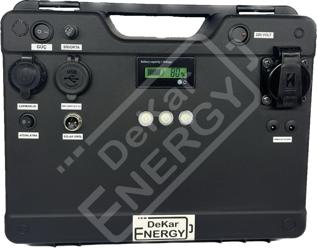 Taşınabilir Güç Kaynağı DK-300-BLACK