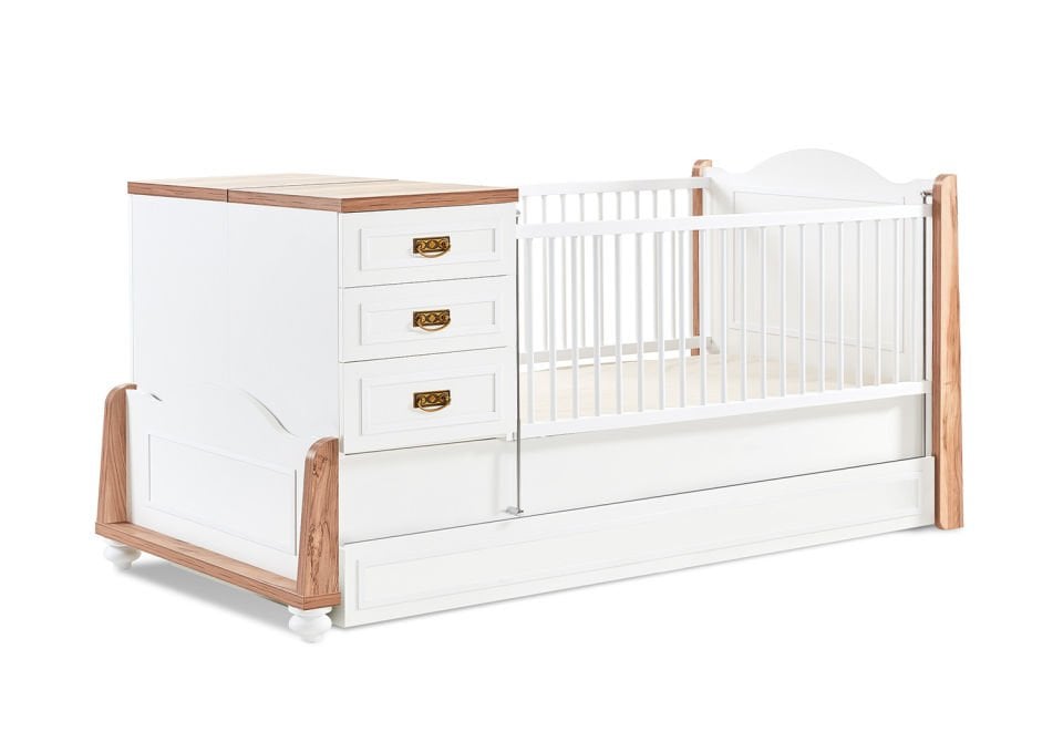 Tiffany Convertable Bed with Pull-out Bed 80x180