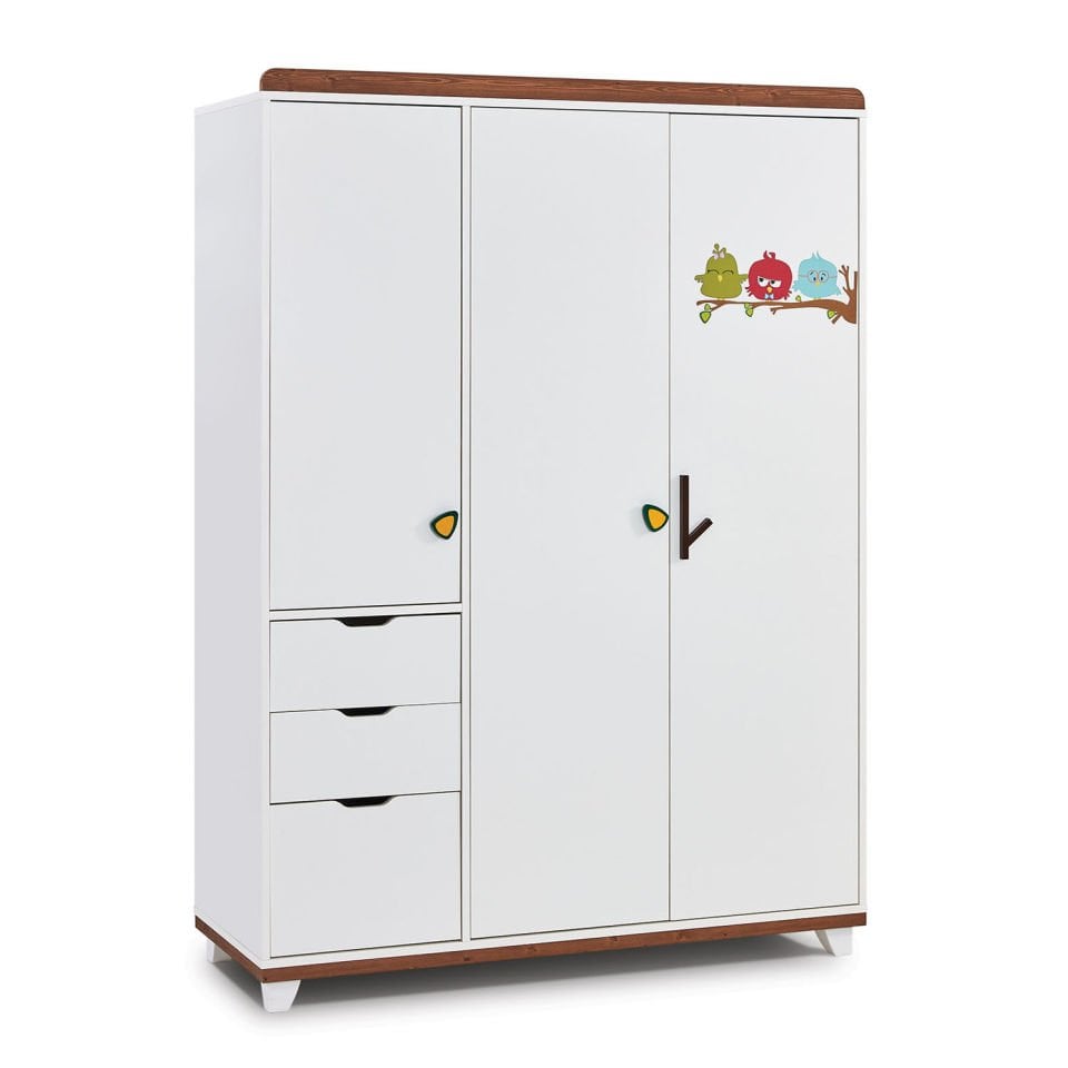 Kakule 3 Doors Wardrobe