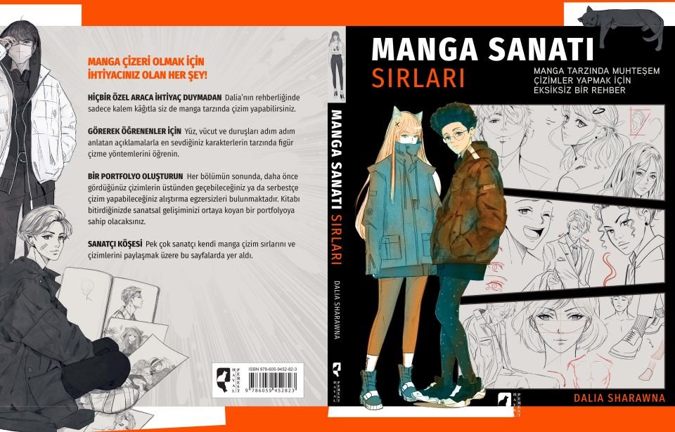 Manga Sanatı Sırları manga tarzında çizimler yapmak için eksiksiz bir rehber