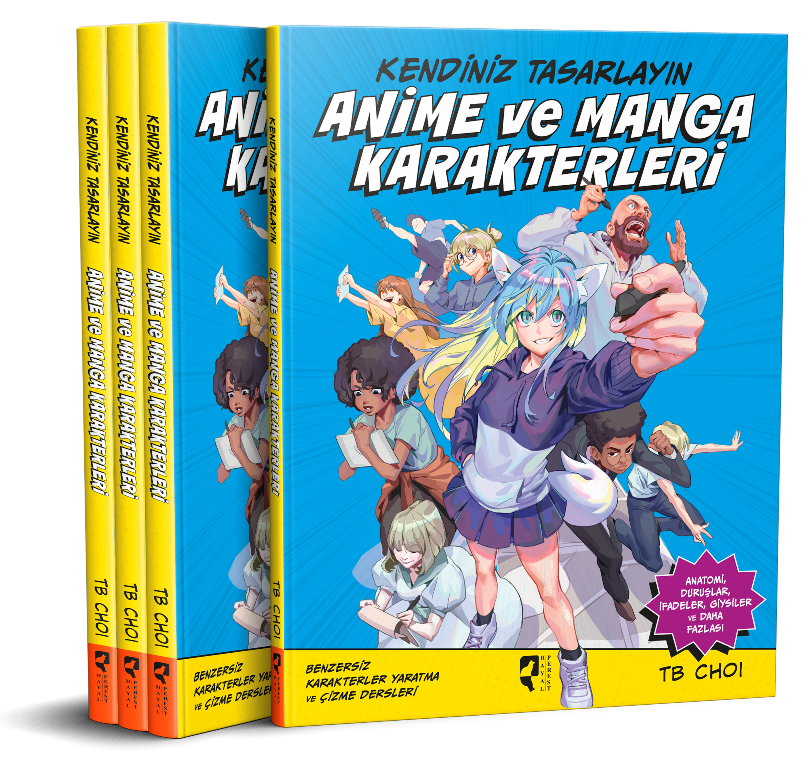 Kendiniz Tasarlayın Anime ve Manga Karakterleri