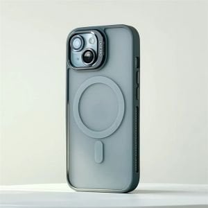 iPhone Uyumlu Lens Hediyeli Mat Magsafe Ultra Lüx Kılıf