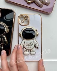 Samsung Uyumlu Astronot Karakterli Stand Özellikli Kılıf