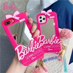 iPhone Uyumlu Barbie Karakterli Silikon Telefon Kılıfı