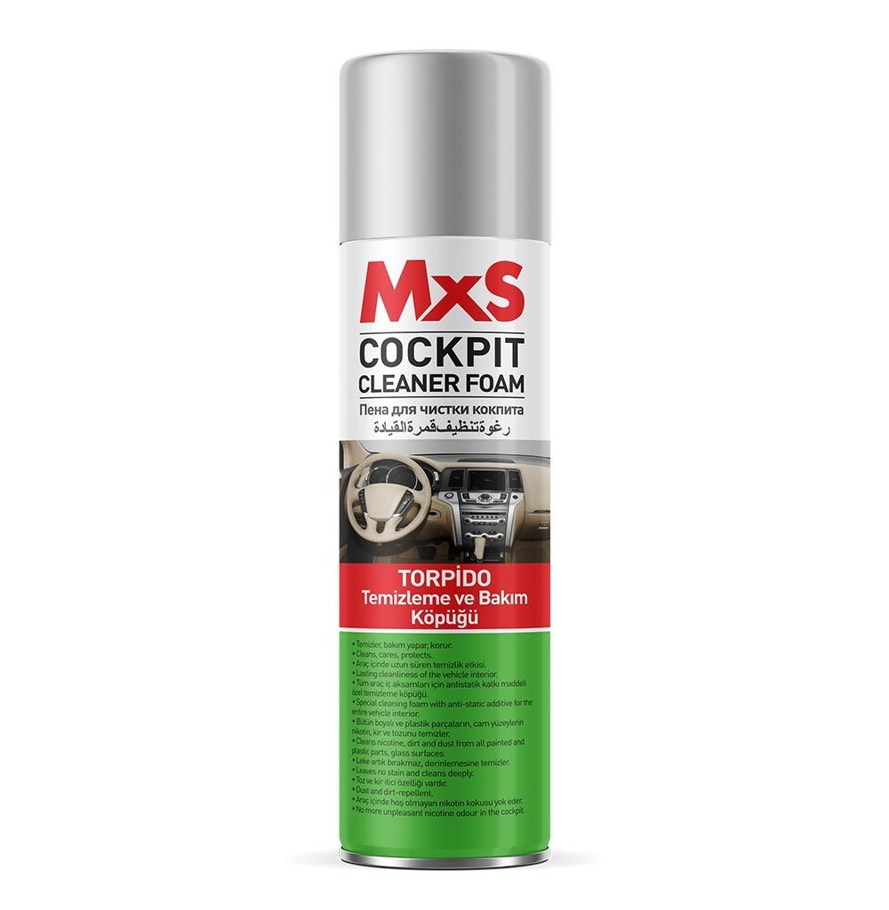 MXS TORPİDO TEMİZLEME KÖPÜK SPREY 500 ML