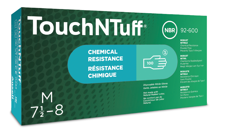 ANSELL TOUCHNTUFF 92-600 XLARGE GIDA UYUMLU NİTRİL TEK KULLANIMLIK ELDİVEN