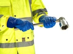 ANSELL ALPHATEC 23-202 LARGE PVC KAPLI SOĞUK DİRENÇLİ KİMYASAL İŞ ELDİVENİ