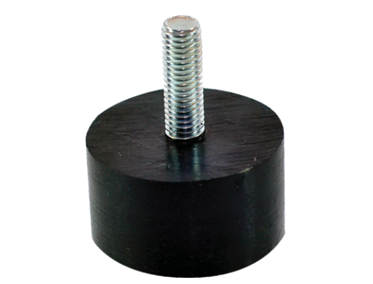 KAUÇUK TAKOZ TEK TARAF CİVATALI D:100xH:50 M16x40